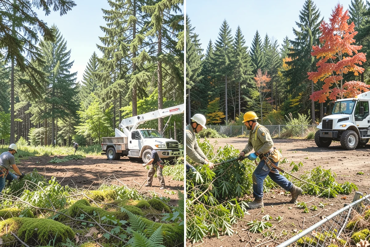 Tree planting in Black Diamond, King County, WA - Assess site conditions and select suitable species