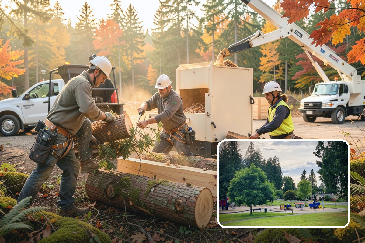 Tree planting in Bonney Lake, Pierce County, WA - Restores and expands tree cover