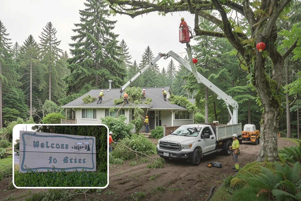 Tree planting in Brier, Snohomish County, WA - Restores and expands tree cover