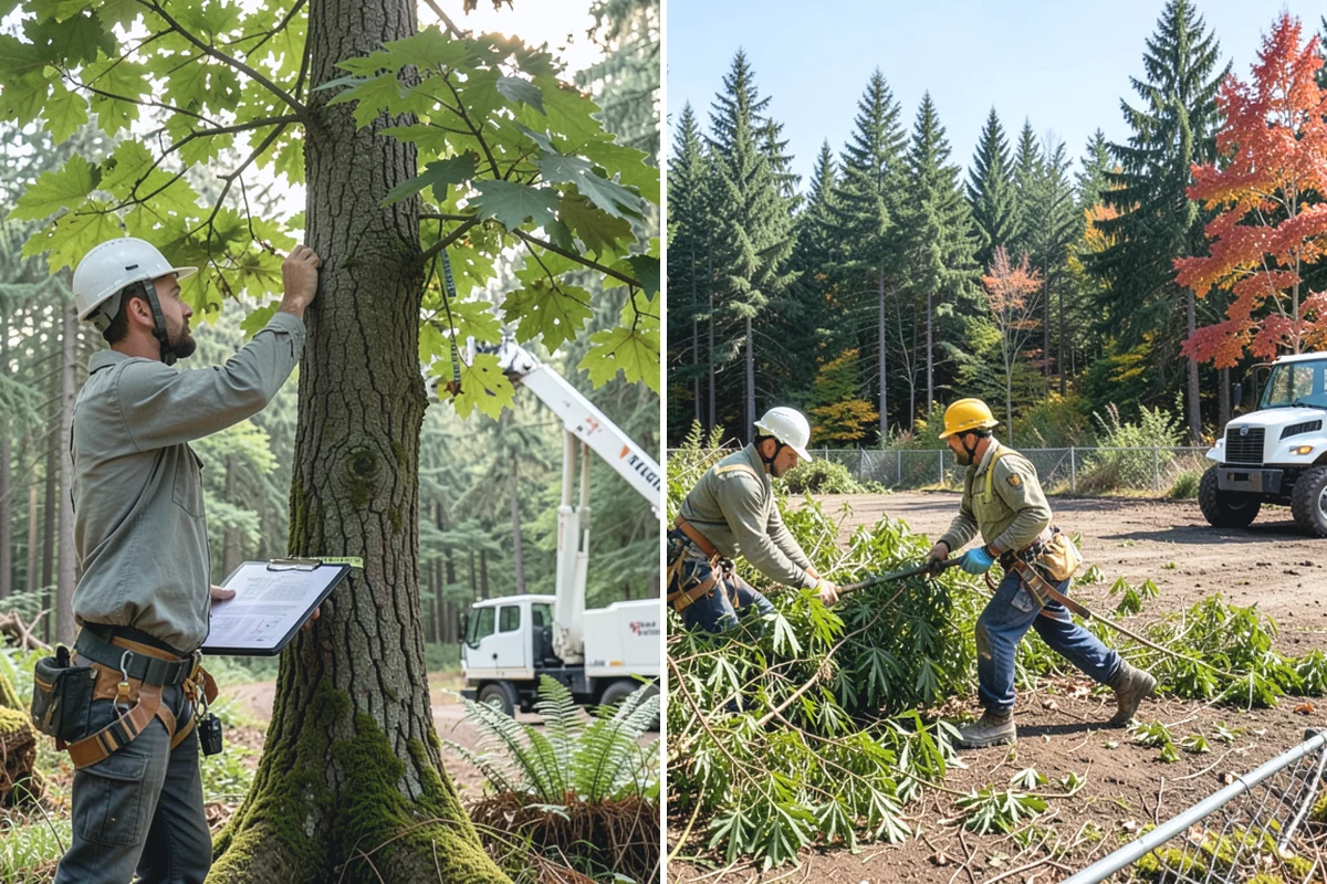 Tree planting in Buckley, Pierce County, WA - Assess site conditions and select suitable species