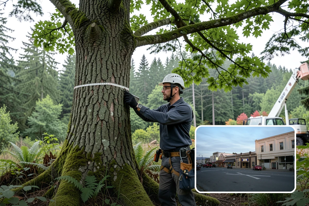 Tree planting in Burlington, Skagit County, WA - Restores and expands tree cover