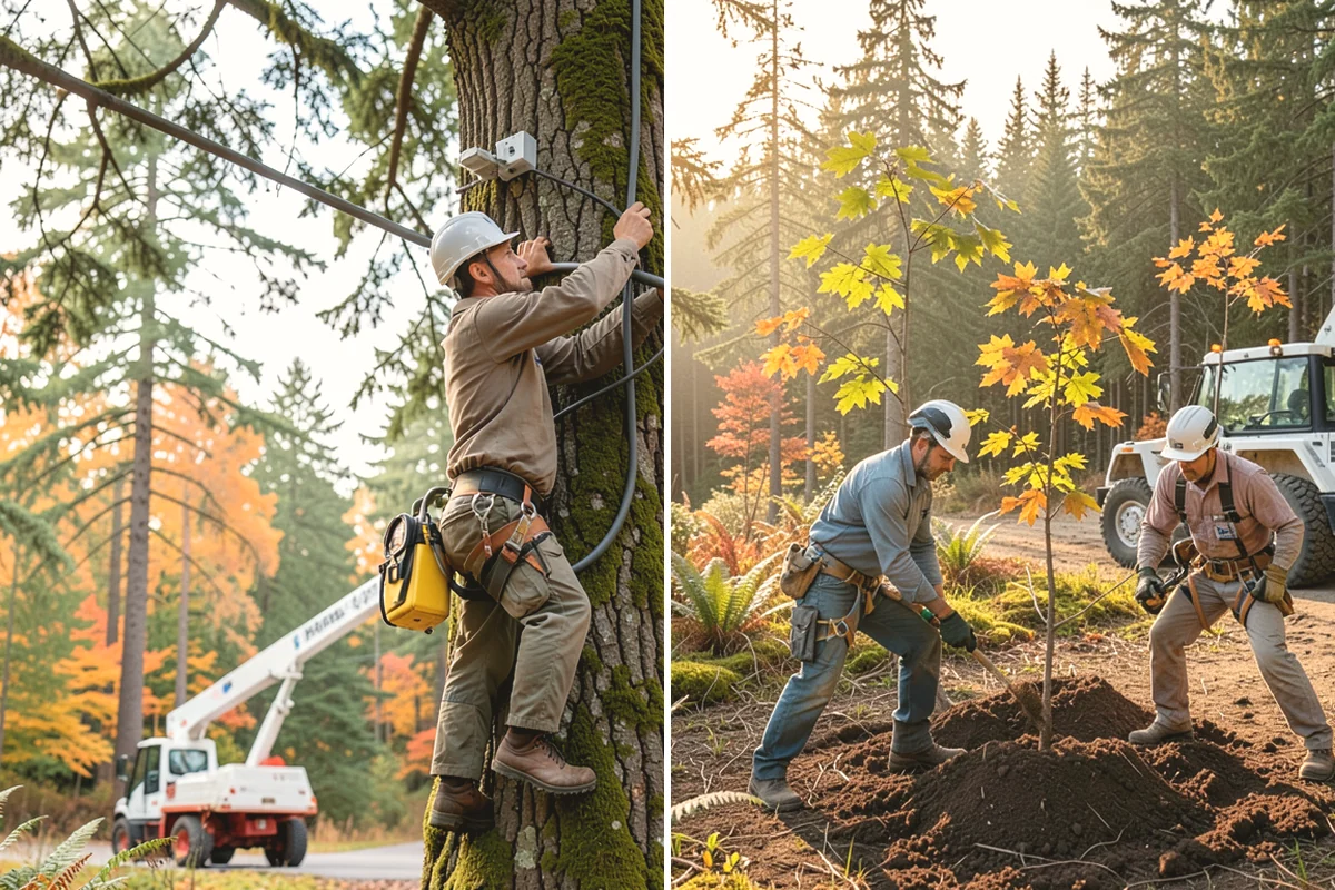 Tree planting in Carnation, King County, WA - Assess site conditions and select suitable species