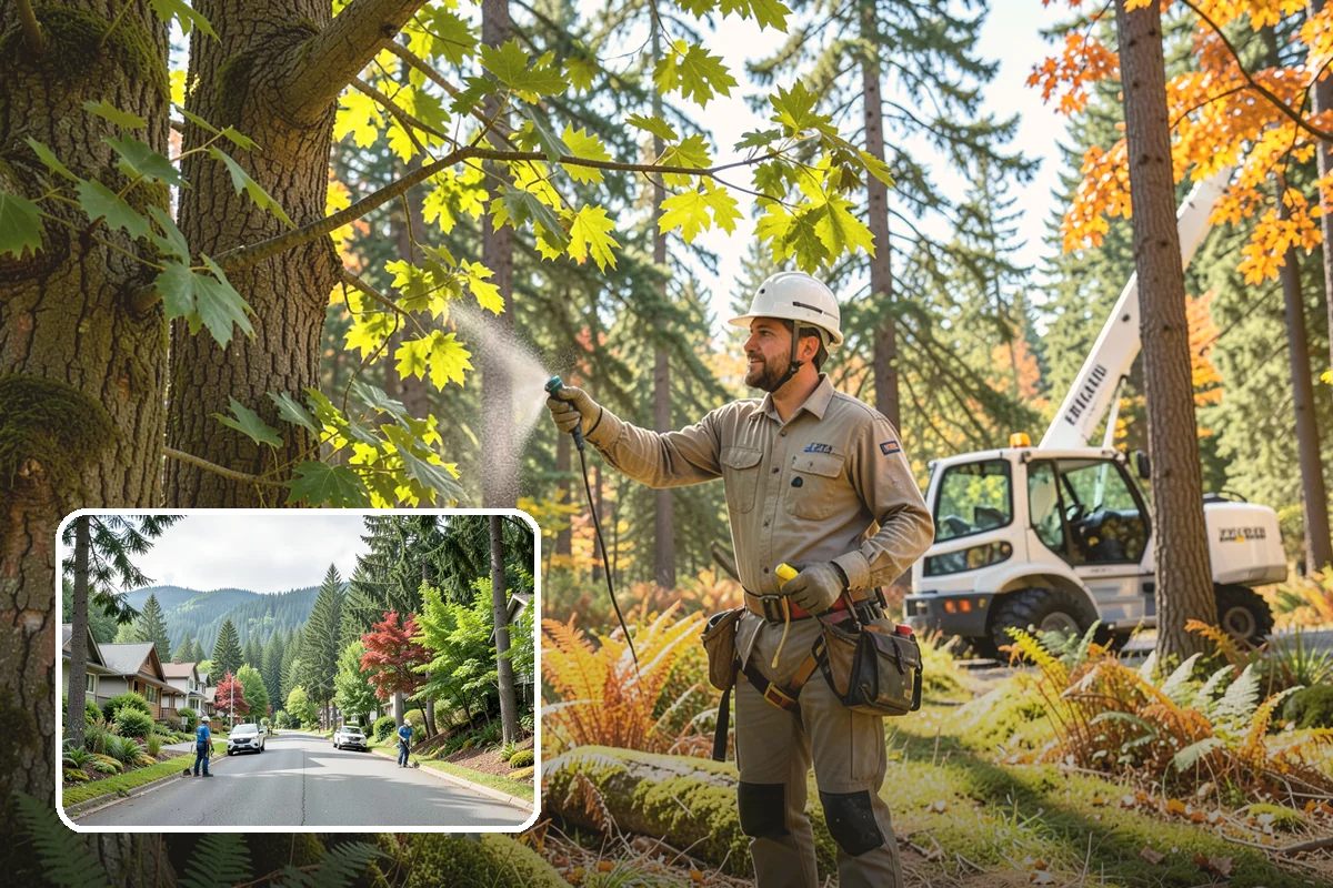 Tree planting in Darrington, Snohomish County, WA - Restores and expands tree cover