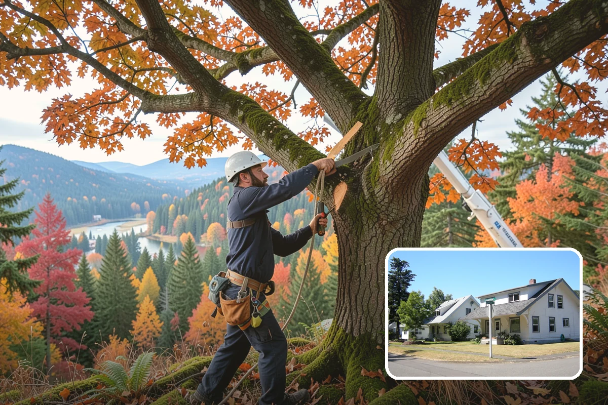 Tree planting in DuPont, Pierce County, WA - Restores and expands tree cover