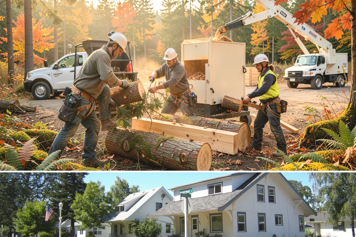 Tree planting in DuPont, Pierce County, WA - Planting is best performed during dormant seasons to minimize transplant shock in the Pacific Northwest climate, though...