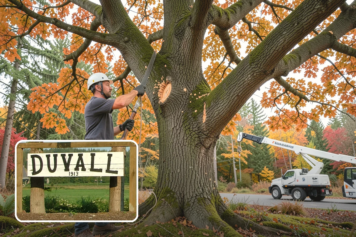 Tree planting in Duvall, King County, WA - Restores and expands tree cover