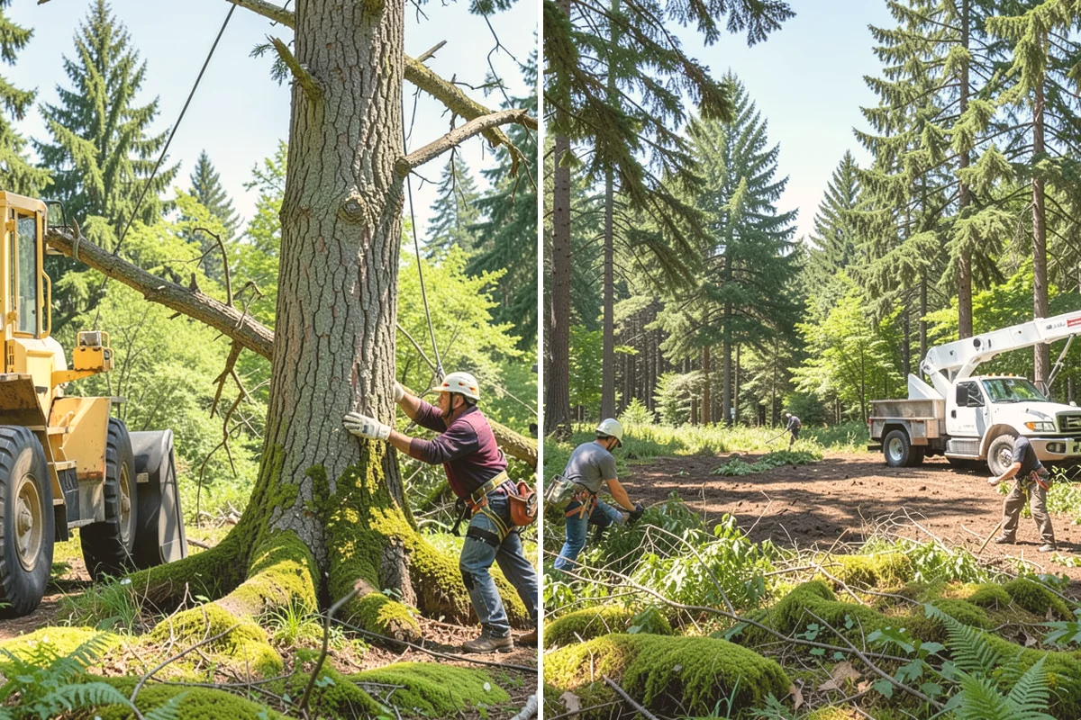 Tree planting in Eatonville, Pierce County, WA - Assess site conditions and select suitable species