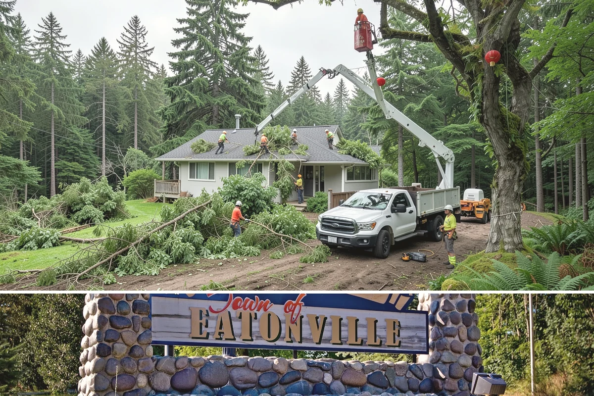 Tree planting in Eatonville, Pierce County, WA - Planting is best performed during dormant seasons to minimize transplant shock in the Pacific Northwest climate, though...