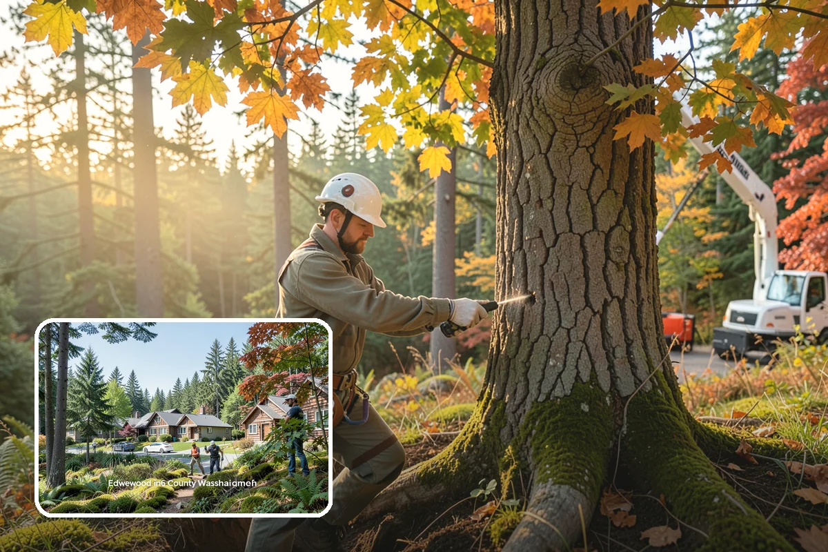 Tree planting in Edgewood, Pierce County, WA - Restores and expands tree cover