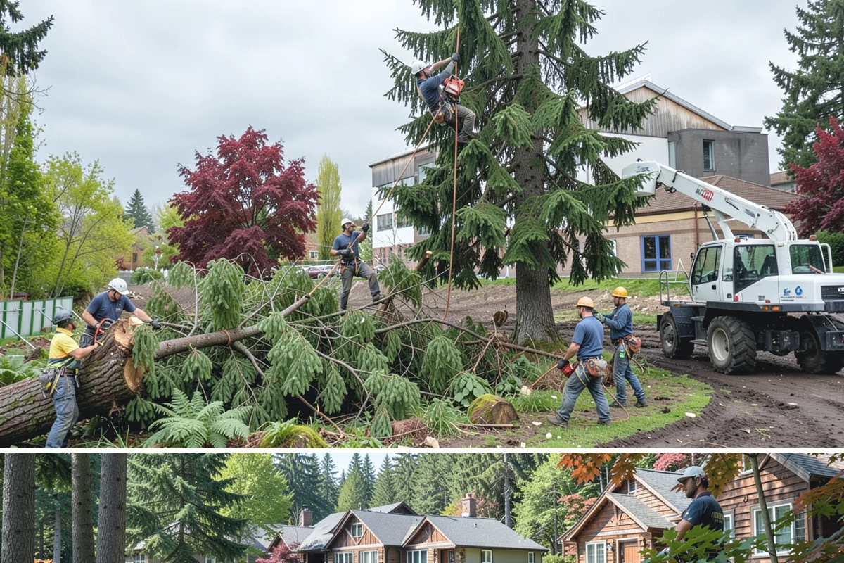 Tree planting in Edgewood, Pierce County, WA - Planting is best performed during dormant seasons to minimize transplant shock in the Pacific Northwest climate, though...