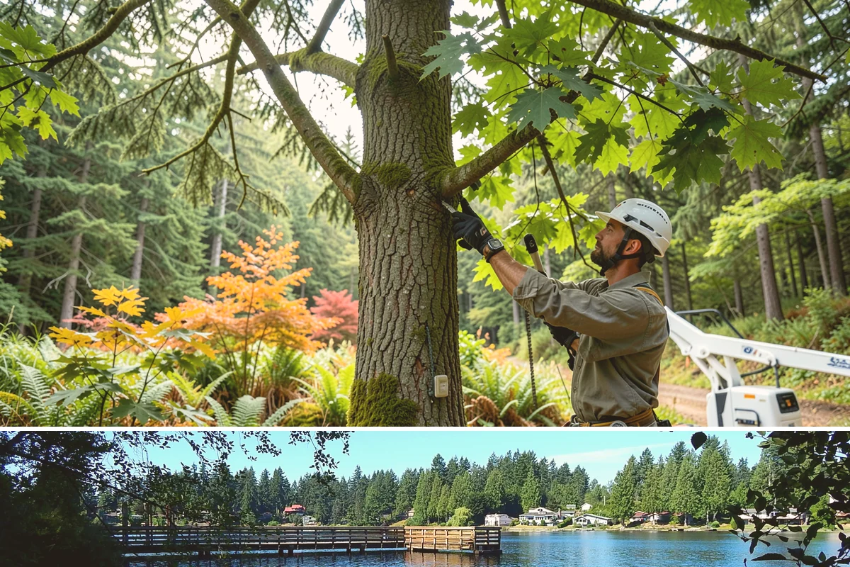 Tree planting in Federal Way, King County, WA - Planting is best performed during dormant seasons to minimize transplant shock in the Pacific Northwest climate, though...