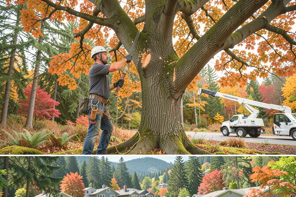 Tree planting in Fircrest, Pierce County, WA - Planting is best performed during dormant seasons to minimize transplant shock in the Pacific Northwest climate, though...