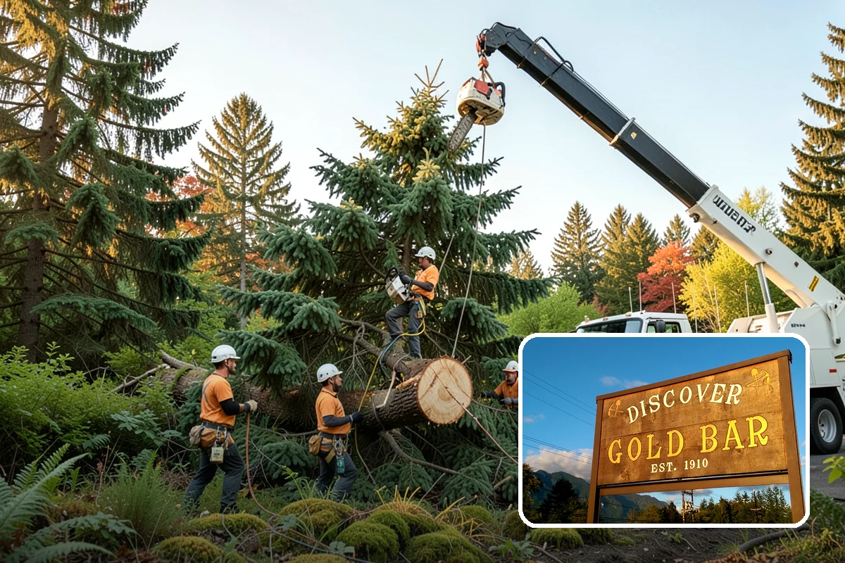 Tree planting in Gold Bar, Snohomish County, WA - Restores and expands tree cover