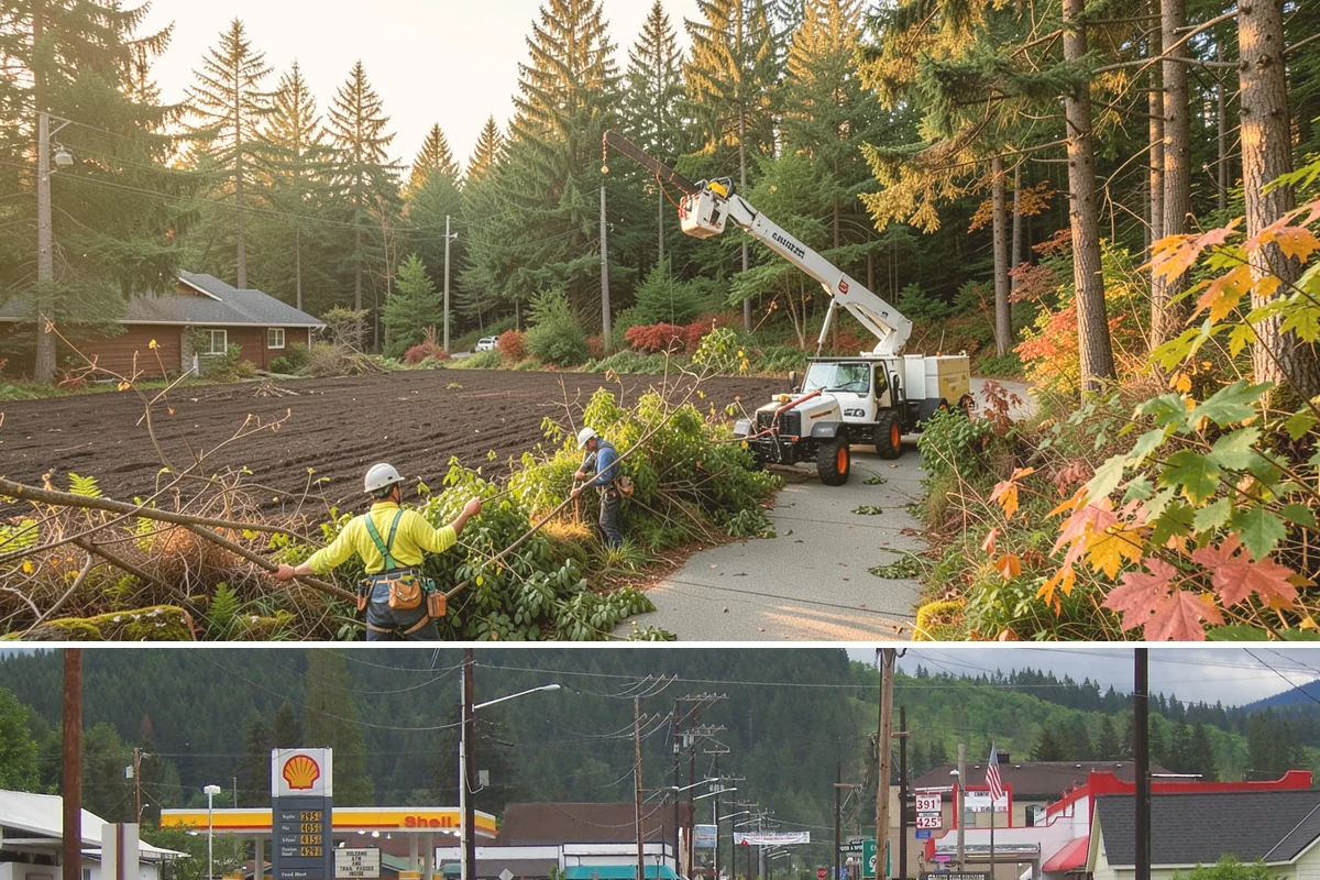 Tree planting in Granite Falls, Snohomish County, WA - Planting is best performed during dormant seasons to minimize transplant shock in the Pacific Northwest climate, though...