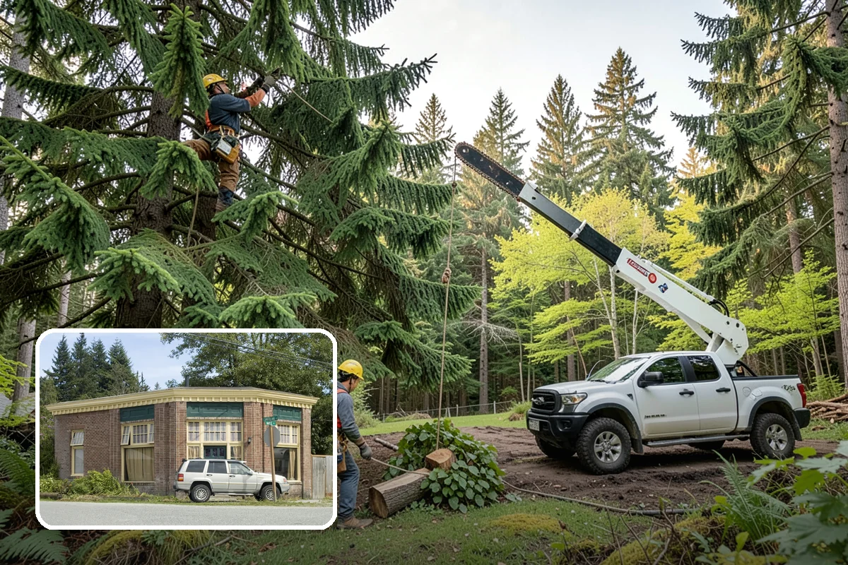 Tree planting in Hamilton, Skagit County, WA - Restores and expands tree cover