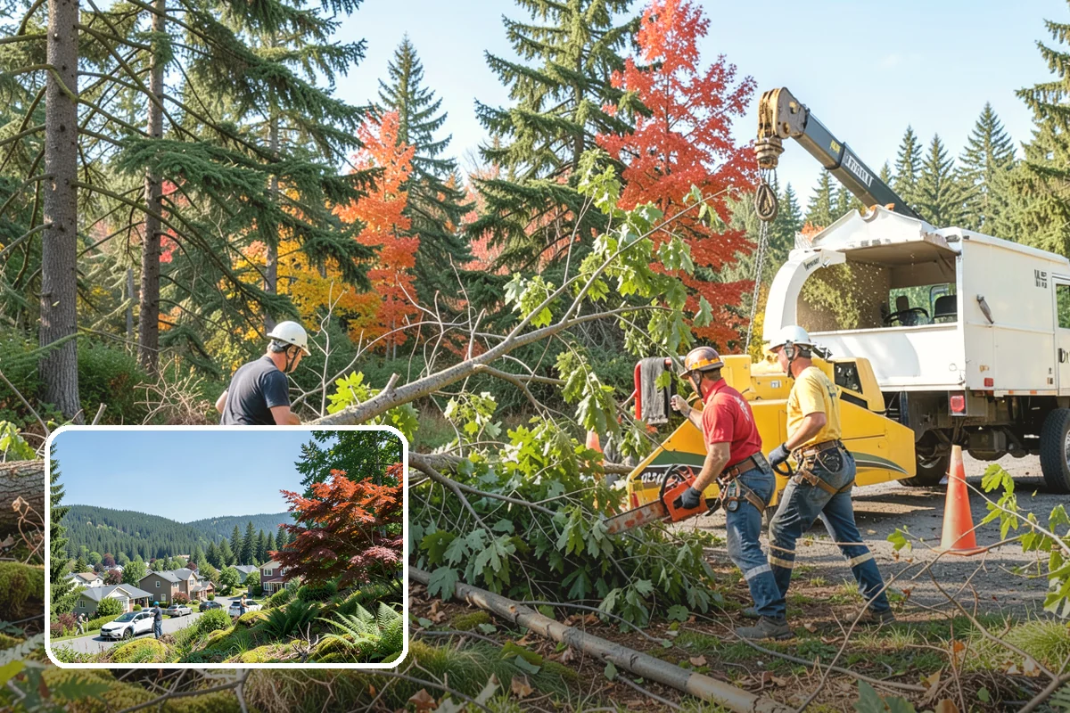 Tree planting in Index, Snohomish County, WA - Restores and expands tree cover