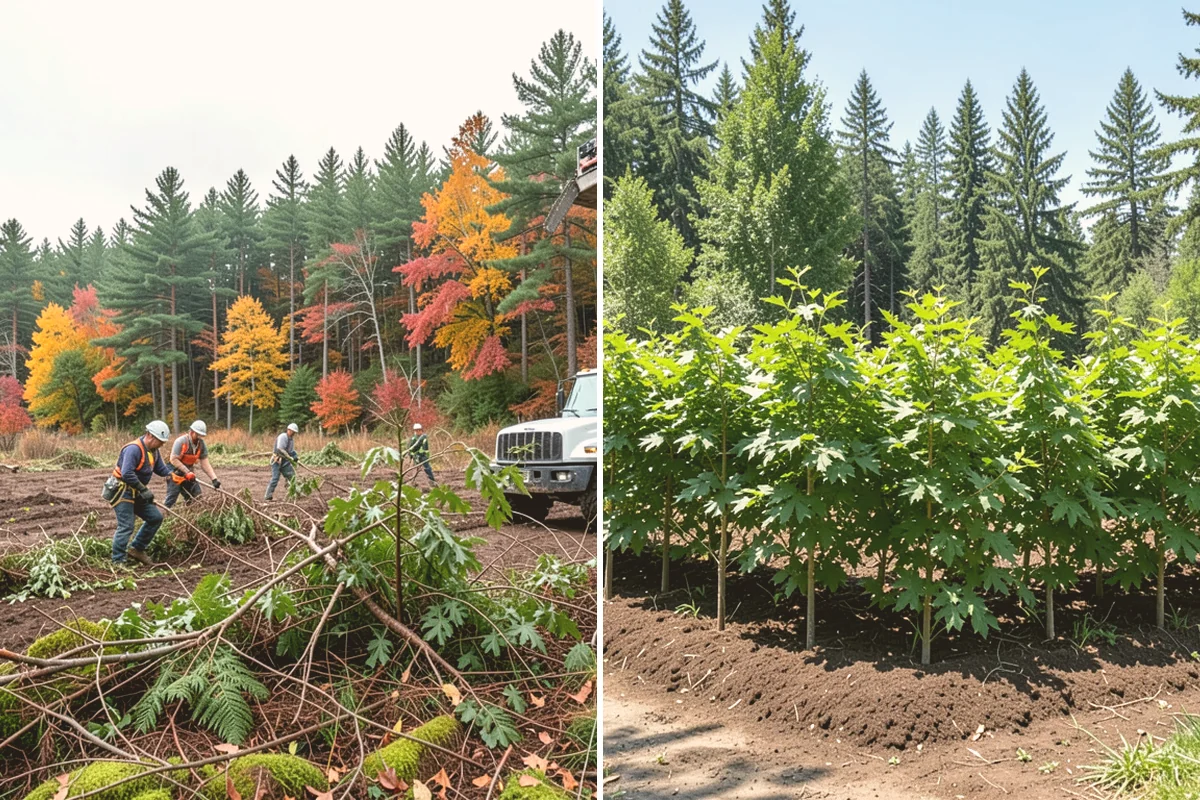 Tree planting in Index, Snohomish County, WA - Assess site conditions and select suitable species