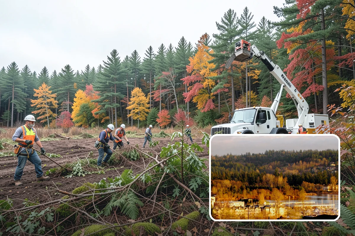 Tree planting in Kenmore, King County, WA - Restores and expands tree cover