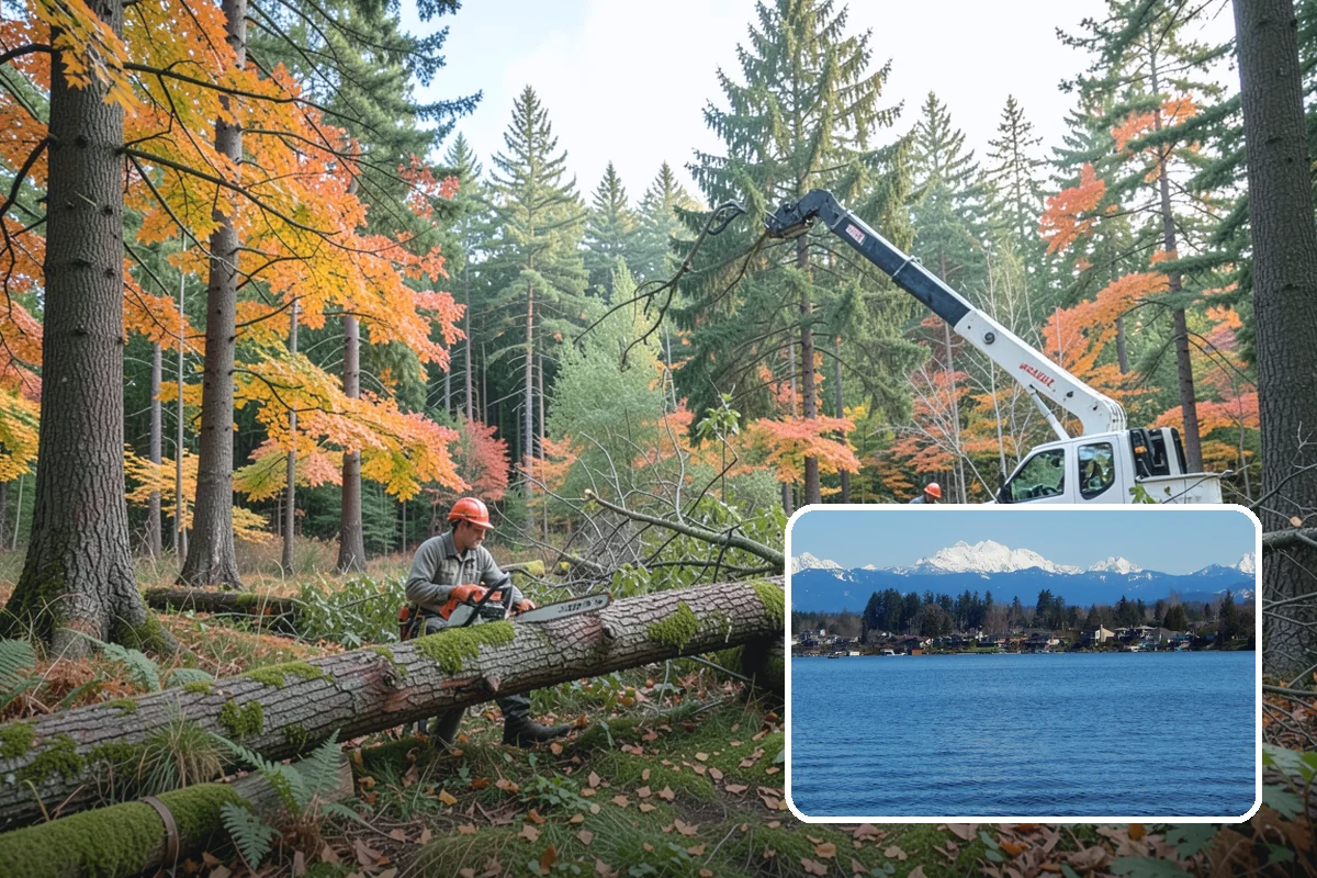 Tree planting in Lake Stevens, Snohomish County, WA - Restores and expands tree cover