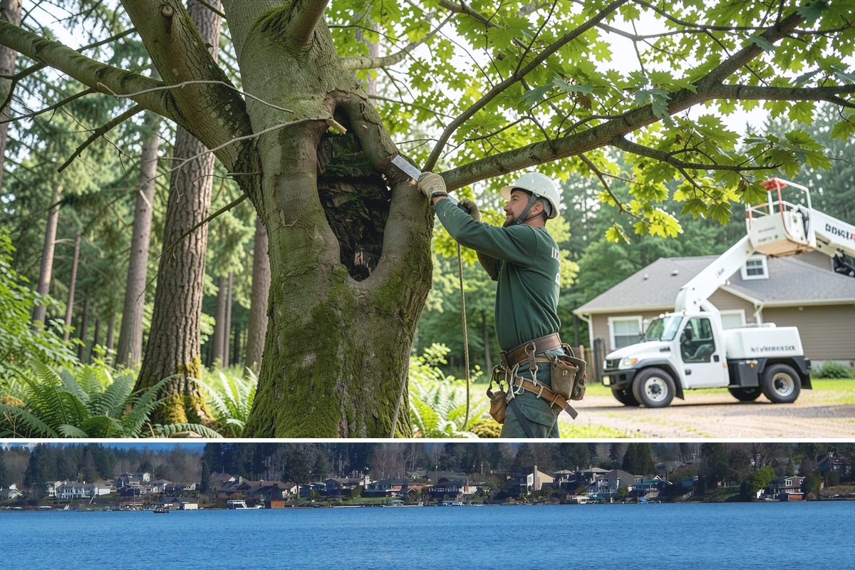 Tree planting in Lake Stevens, Snohomish County, WA - Planting is best performed during dormant seasons to minimize transplant shock in the Pacific Northwest climate, though...