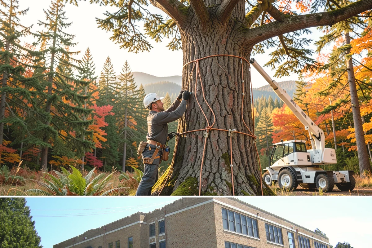 Tree planting in Maple Valley, King County, WA - Planting is best performed during dormant seasons to minimize transplant shock in the Pacific Northwest climate, though...