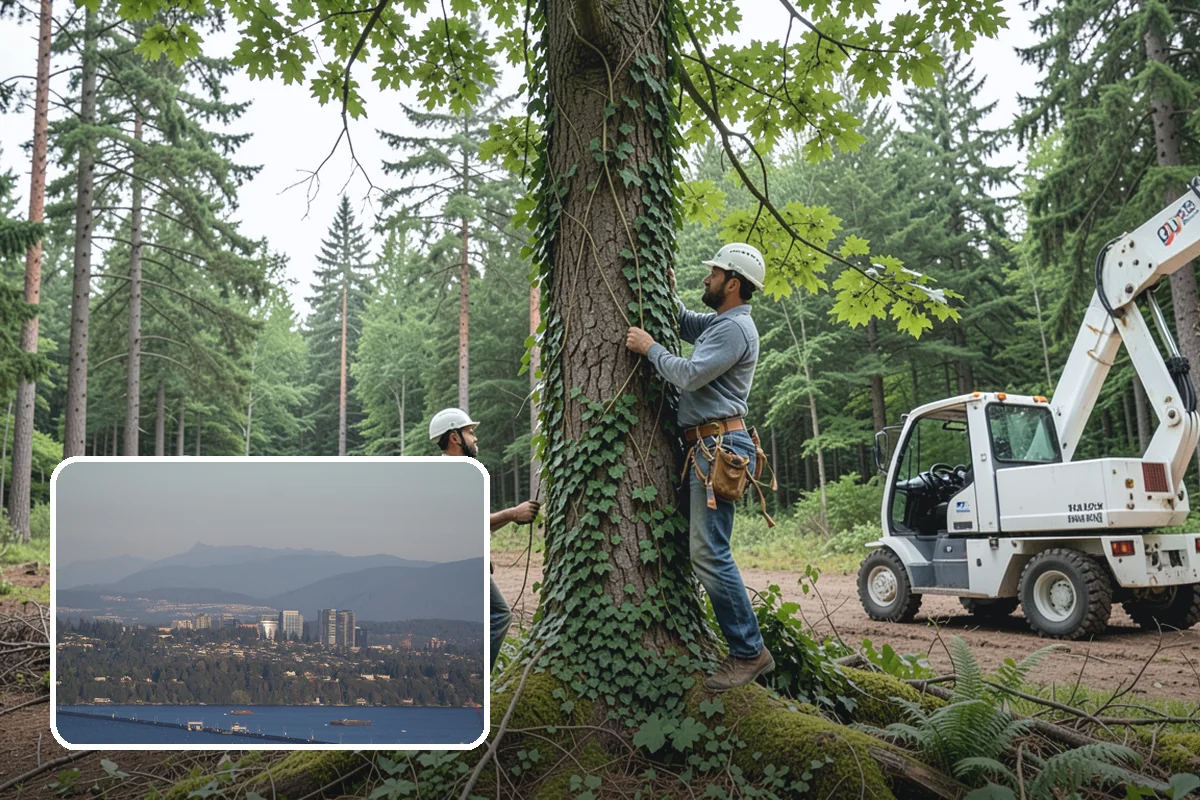 Tree planting in Medina, King County, WA - Restores and expands tree cover