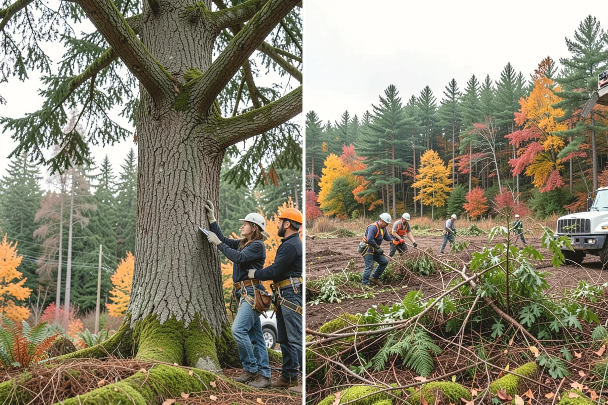 Tree planting in Mill Creek, Snohomish County, WA - Assess site conditions and select suitable species