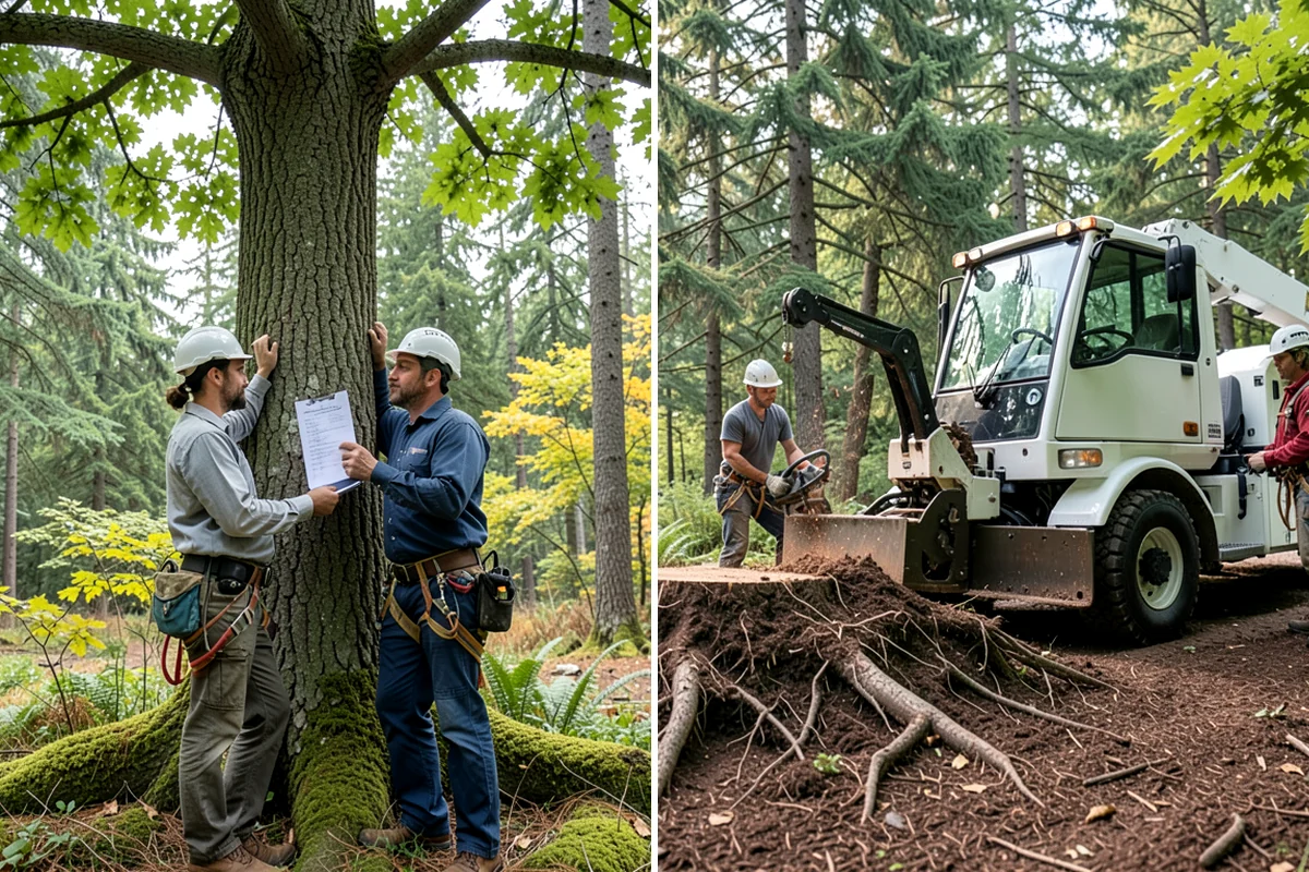 Tree planting in Normandy Park, King County, WA - Assess site conditions and select suitable species