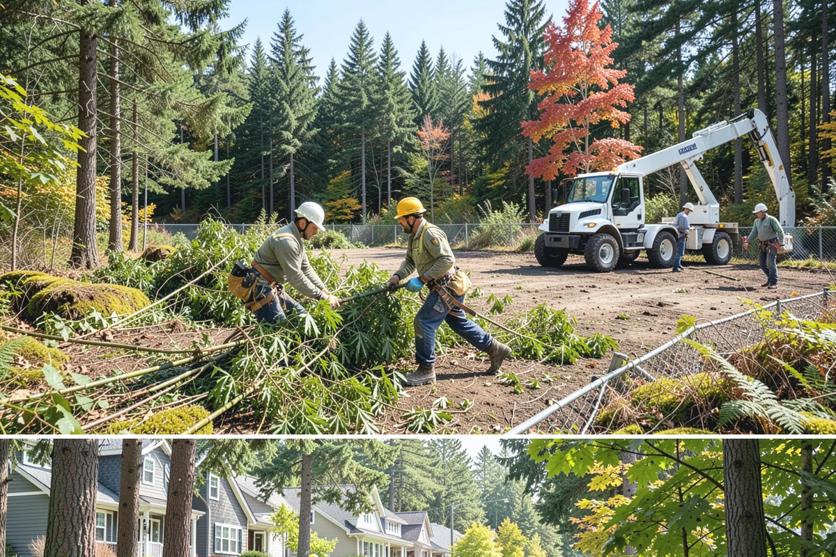 Tree planting in Normandy Park, King County, WA - Planting is best performed during dormant seasons to minimize transplant shock in the Pacific Northwest climate, though...