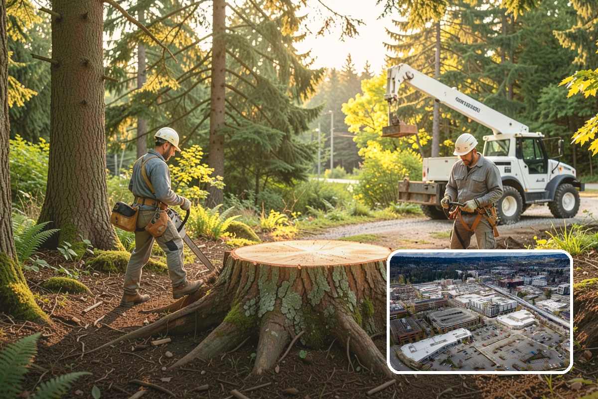 Tree planting in Redmond, King County, WA - Restores and expands tree cover