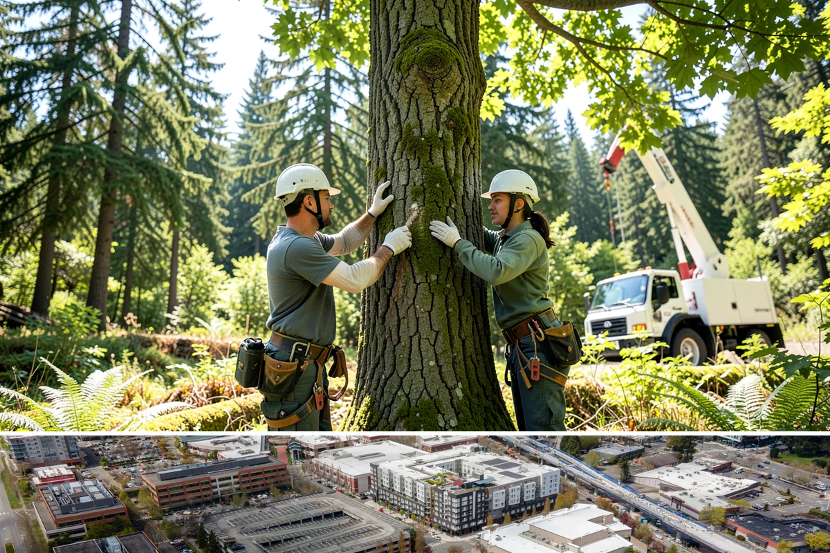 Tree planting in Redmond, King County, WA - Planting is best performed during dormant seasons to minimize transplant shock in the Pacific Northwest climate, though...