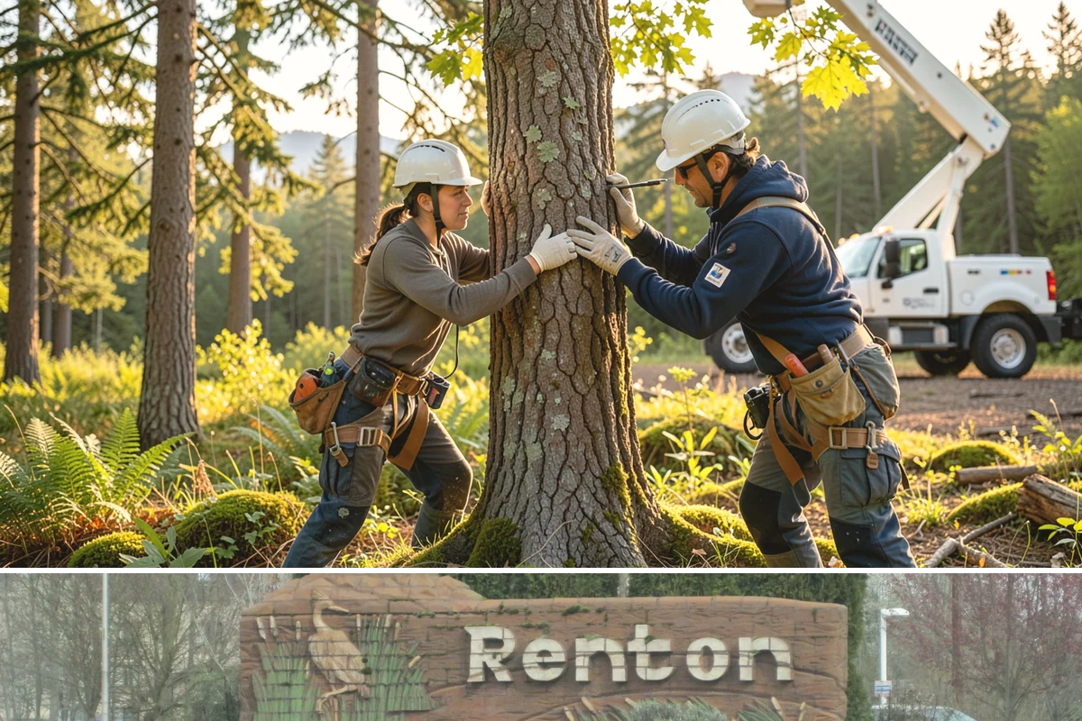 Tree planting in Renton, King County, WA - Planting is best performed during dormant seasons to minimize transplant shock in the Pacific Northwest climate, though...