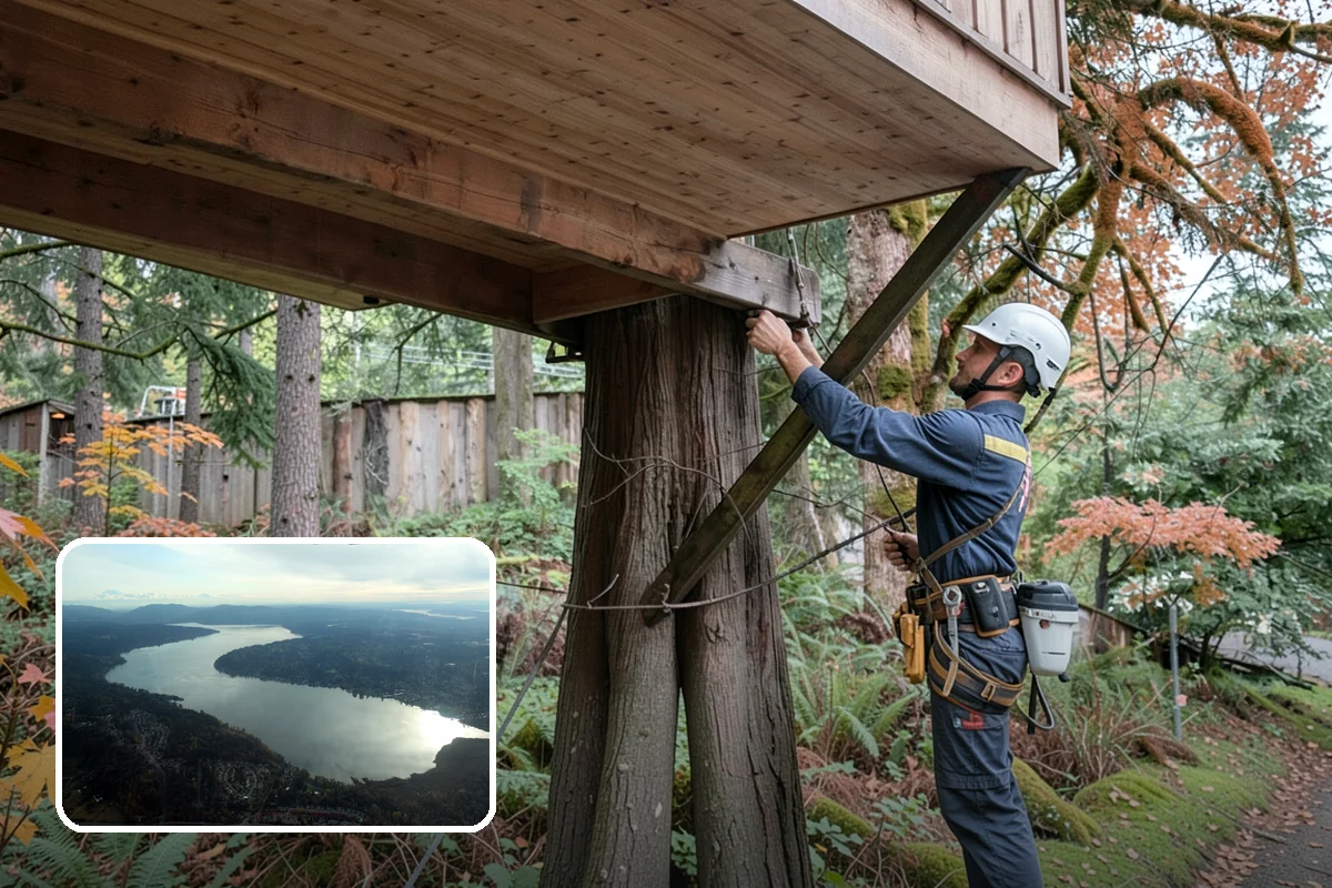 Tree planting in Sammamish, King County, WA - Restores and expands tree cover