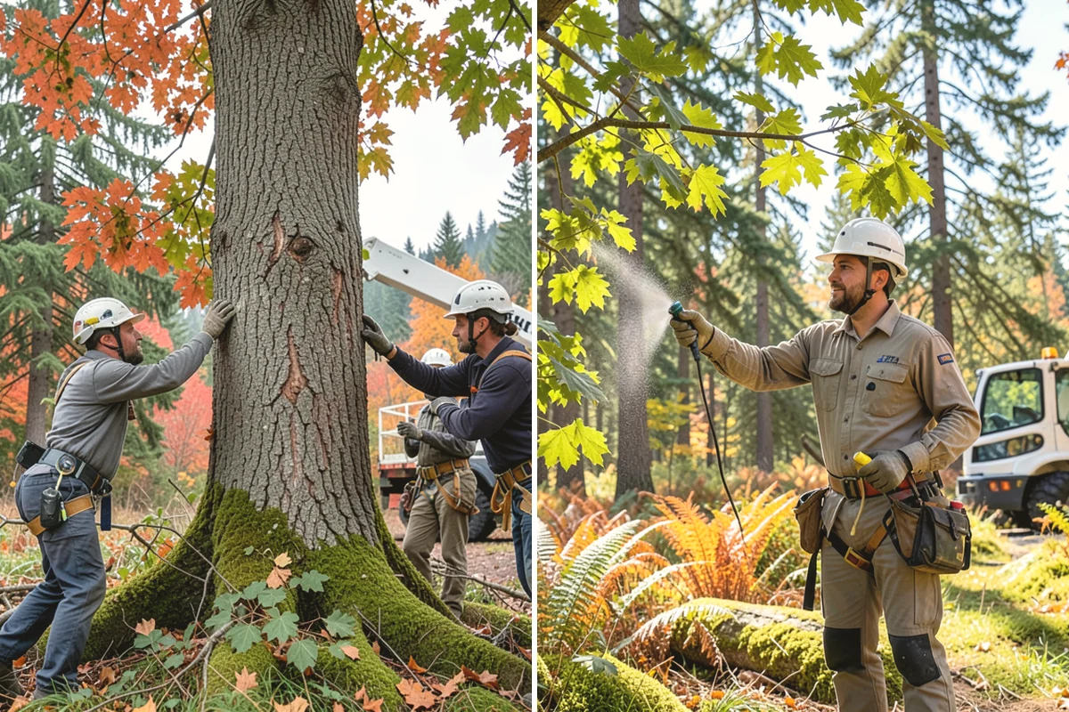 Tree planting in University Place, Pierce County, WA - Assess site conditions and select suitable species