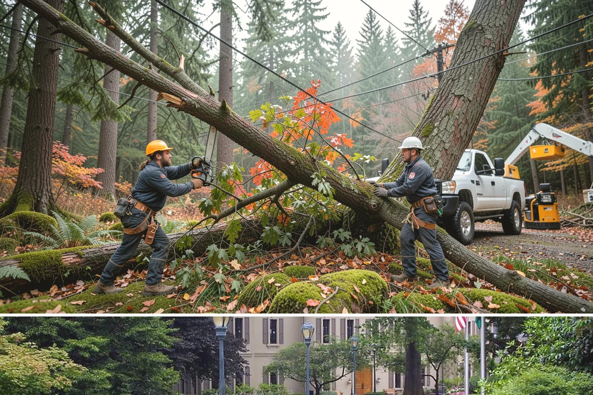 Tree planting in Woodinville, King County, WA - Planting is best performed during dormant seasons to minimize transplant shock in the Pacific Northwest climate, though...