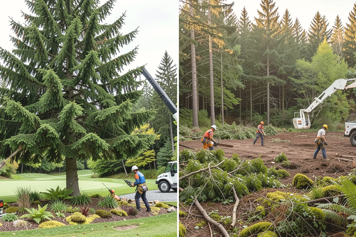Tree planting in Yarrow Point, King County, WA - Assess site conditions and select suitable species