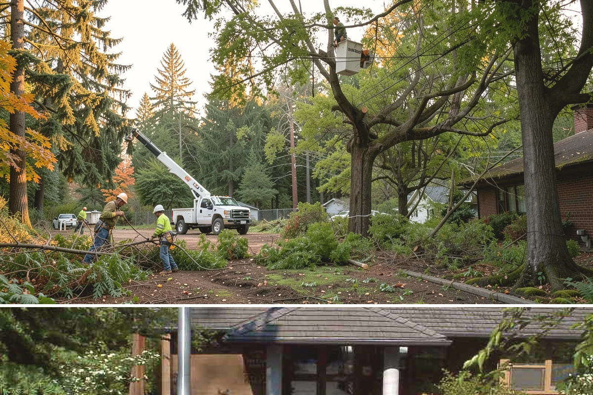 Tree planting in Yarrow Point, King County, WA - Planting is best performed during dormant seasons to minimize transplant shock in the Pacific Northwest climate, though...