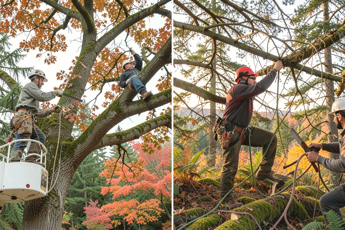 Tree preservation during construction in Anacortes, Skagit County, WA - Identify trees to retain and their protection zones
