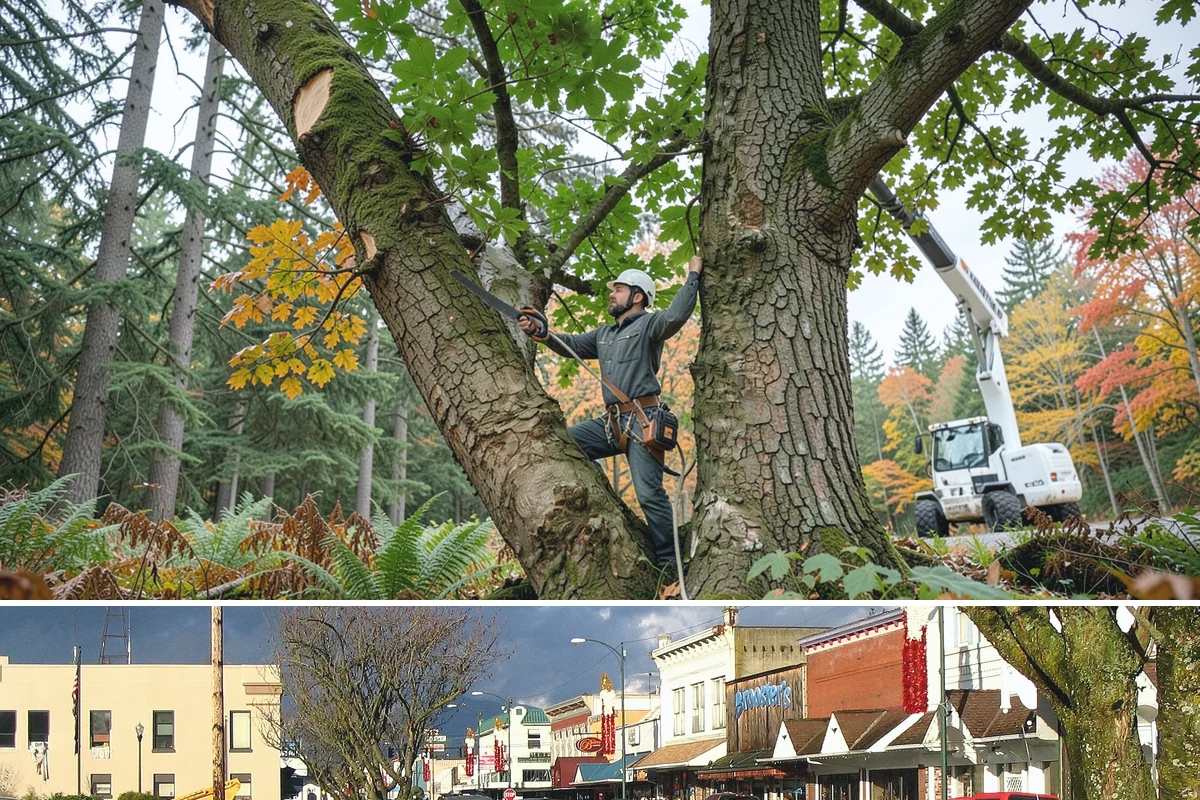 Tree preservation during construction in Arlington, Snohomish County, WA - This service can be performed year-round in Puget Sound but requires careful monitoring during wet seasons to prevent soil...