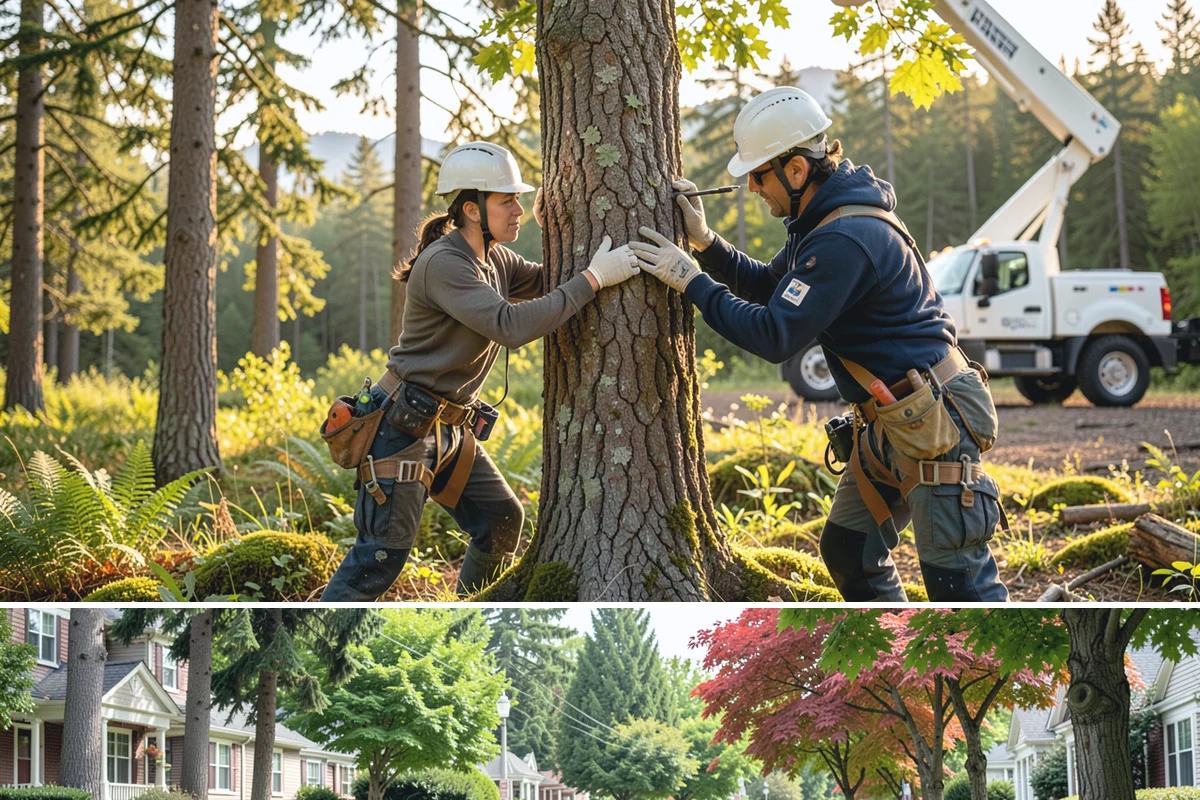 Tree preservation during construction in Beaux Arts Village, King County, WA - This service can be performed year-round in Puget Sound but requires careful monitoring during wet seasons to prevent soil...