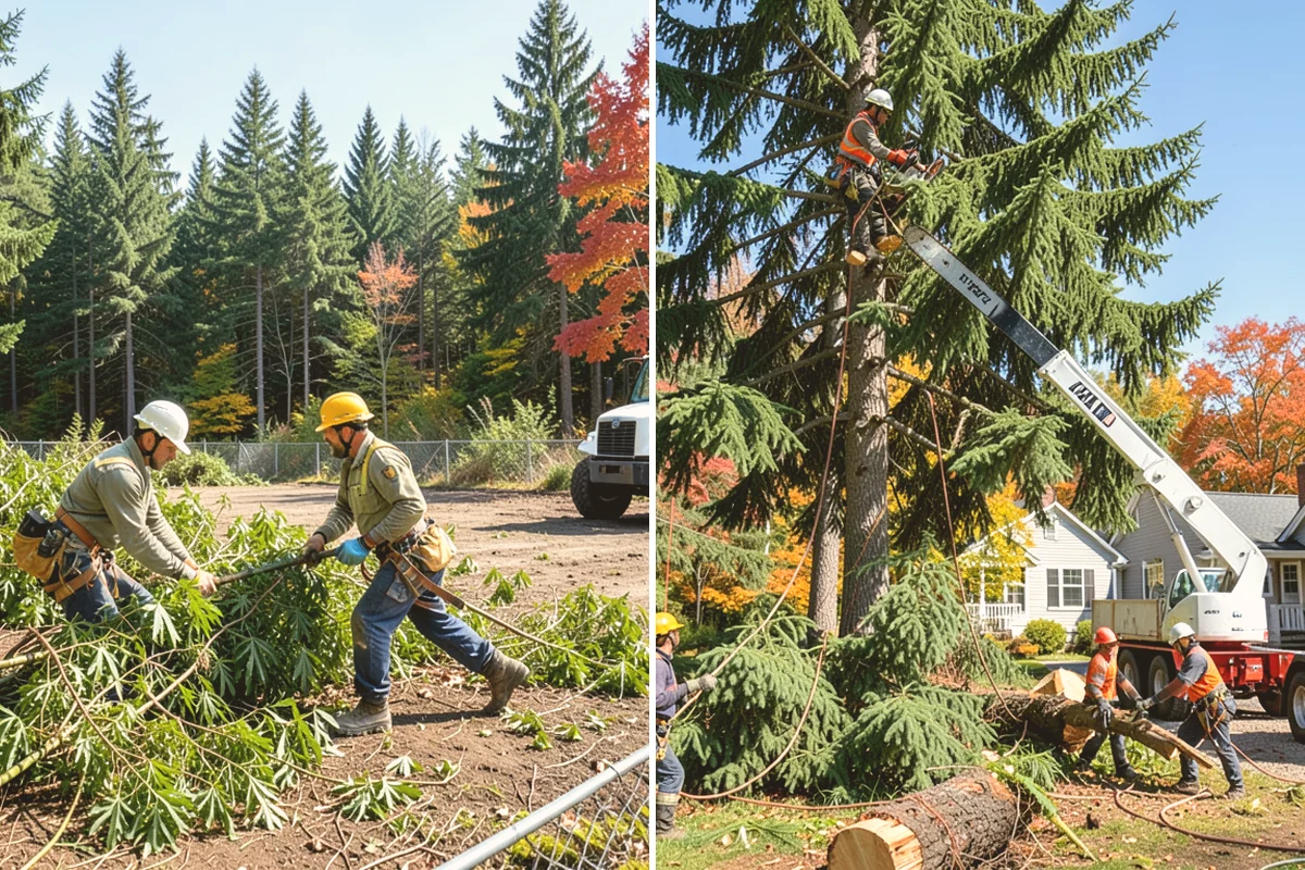 Tree preservation during construction in Bothell, King County, WA - Identify trees to retain and their protection zones