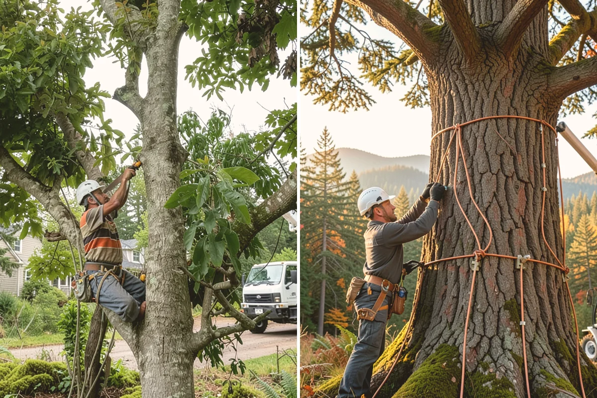 Tree preservation during construction in Brier, Snohomish County, WA - Identify trees to retain and their protection zones
