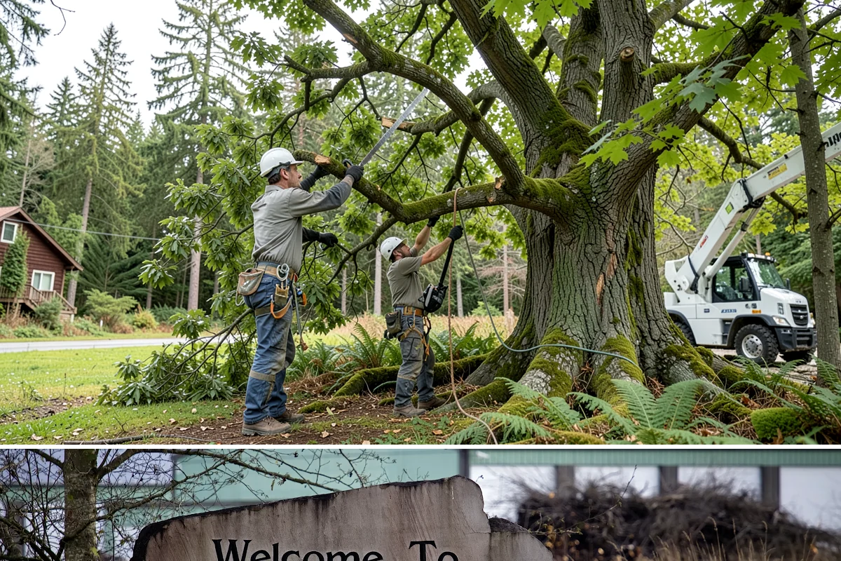 Tree preservation during construction in Buckley, Pierce County, WA - This service can be performed year-round in Puget Sound but requires careful monitoring during wet seasons to prevent soil...