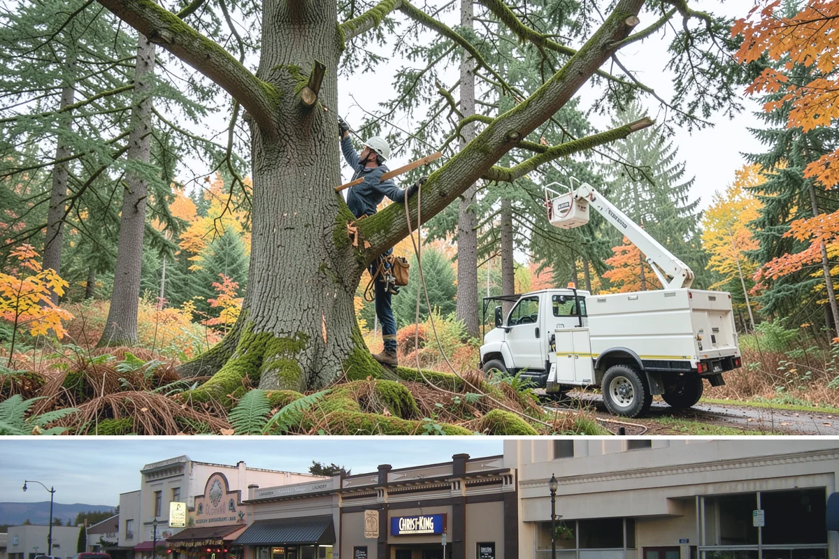 Tree preservation during construction in Burlington, Skagit County, WA - This service can be performed year-round in Puget Sound but requires careful monitoring during wet seasons to prevent soil...