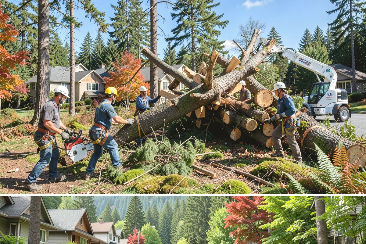 Tree preservation during construction in Darrington, Snohomish County, WA - This service can be performed year-round in Puget Sound but requires careful monitoring during wet seasons to prevent soil...