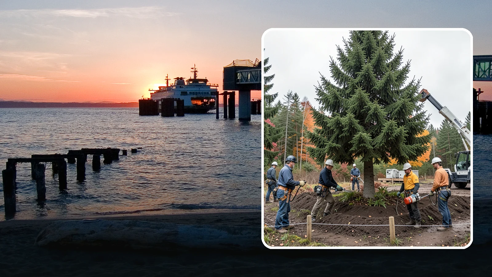 Tree preservation during construction in Edmonds, Snohomish County, WA - Measures to protect trees throughout construction.