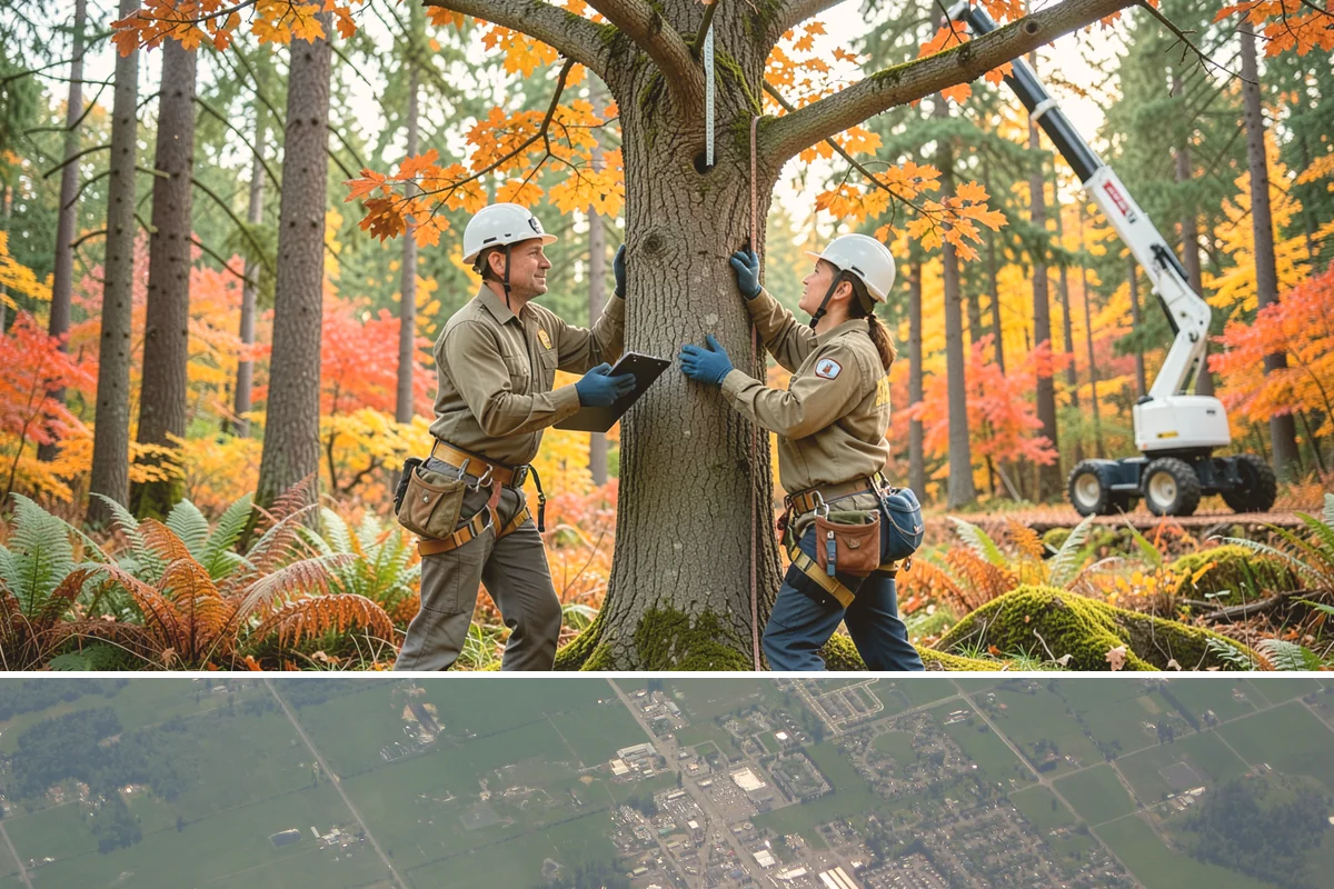 Tree preservation during construction in Enumclaw, King County, WA - This service can be performed year-round in Puget Sound but requires careful monitoring during wet seasons to prevent soil...