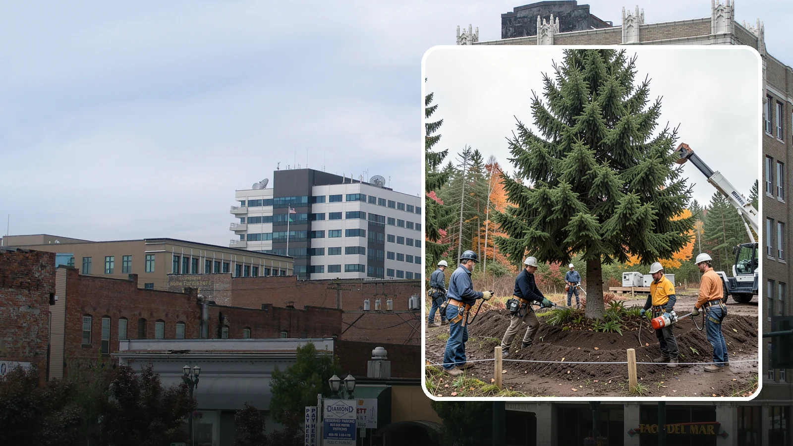 Tree preservation during construction in Everett, Snohomish County, WA - Measures to protect trees throughout construction.