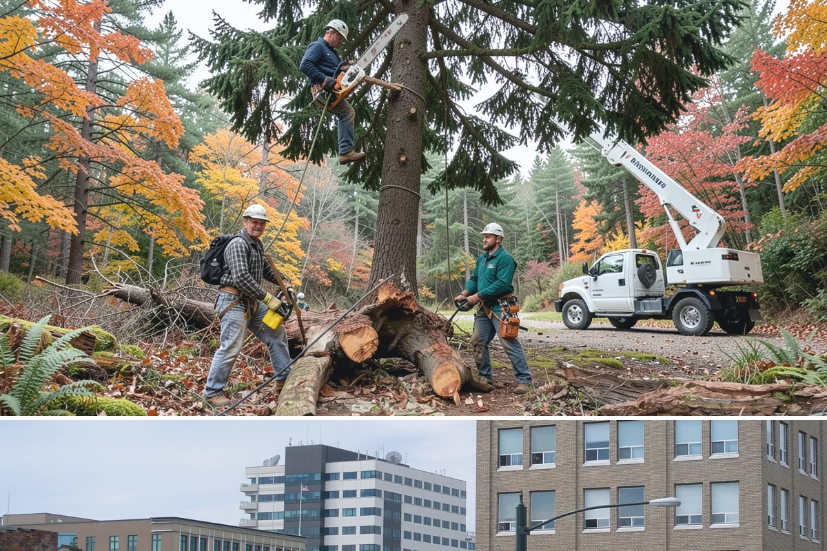 Tree preservation during construction in Everett, Snohomish County, WA - This service can be performed year-round in Puget Sound but requires careful monitoring during wet seasons to prevent soil...