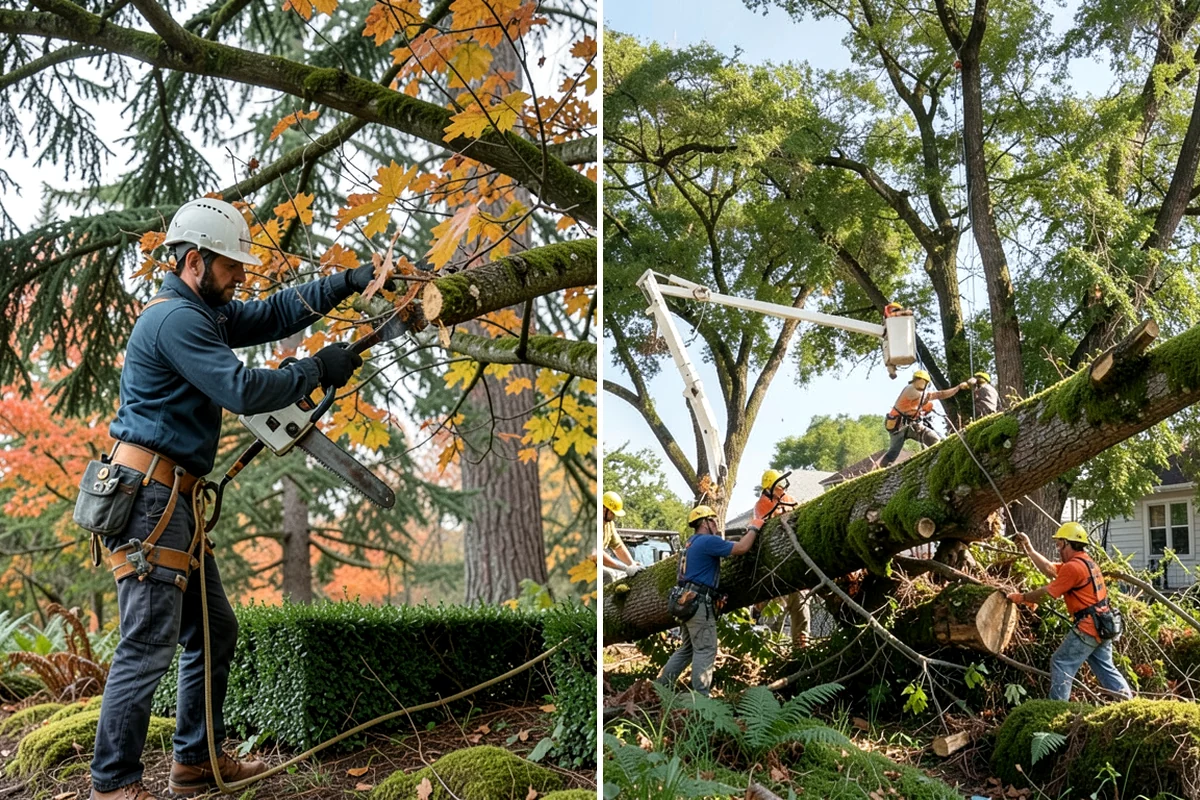 Tree preservation during construction in Federal Way, King County, WA - Identify trees to retain and their protection zones